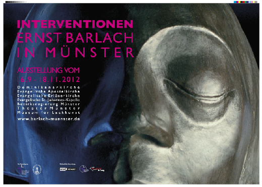 Komplettes Ausstellungspaket plus Katalog. Die Ausstellung fand gleichzeitig an sieben Stellen in Münster statt.